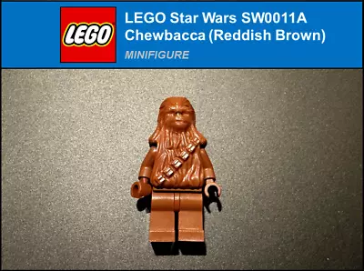 Buy LEGO Star Wars Chewbacca Minifigure SW0011A #4504 #7260 #7879 #10188 #10236 • 3.50£