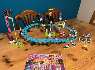 Buy Lego Friends Amusement Park Roller Coster 41130 Very Good Condition • 22.58£