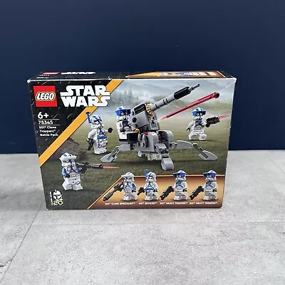 Buy Lego Star Wars 501st Clone Troopers Battle Pack 75345 • 14.95£