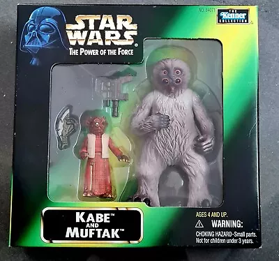 Buy Star Wars Power Of The Force Kabe And Muftak - KENNER  **new In Box ** • 35£