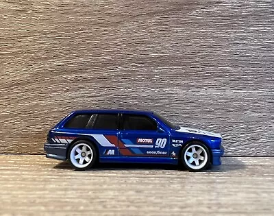 Buy Hot Wheels Bmw M3 Wagon Blue Custom Real Rider Rubber Tyres • 10£