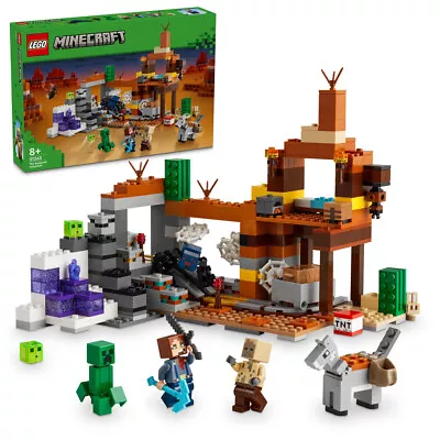 Buy LEGO Minecraft 21263 The Badlands Mineshaft Age 8+ 538pcs • 47.95£