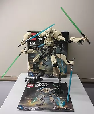 Buy Lego Star Wars General Grievous Constraction (75112) Used With Instructions, Box • 49.95£