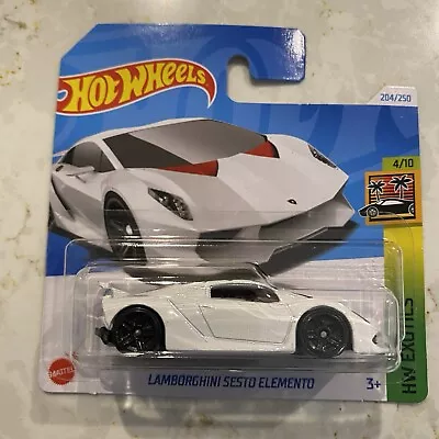 Buy Hot Wheels Lamborghini Sesto Elemento (White) 1:64 Mattel Diecast • 6£