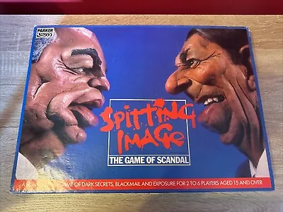 Buy Vintage 1984 Board Game Spitting Image  By Scandal Parker Complete Excellent Con • 9.95£