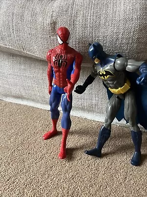 Buy Spider-Man And Batman Action Figure Bundle • 4.99£