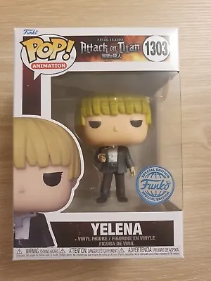 Buy FUNKO POP: ATTACK ON TITAN - YELENA Special Edition #1303 • 9.99£