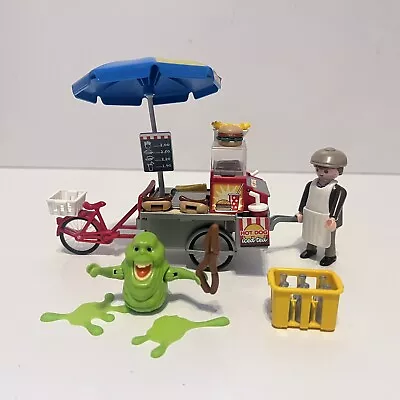 Buy Playmobil Ghostbusters Slimer With Hot Dog Stand Playset 9222 • 17.99£