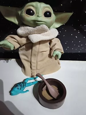 Buy Star Wars The Child Baby Yoda Feature Plush Sounds Mandalorian Noises Rare • 8.99£