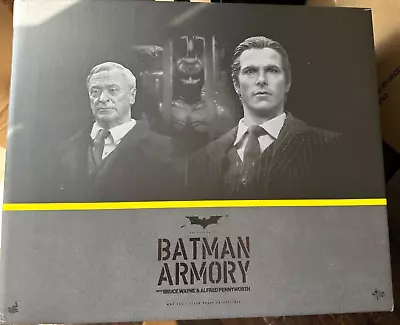 Buy Batman Hot Toys Mms 236 The Dark Knight Armory - Bruce Wayne & Alfred Pennyworth • 550£