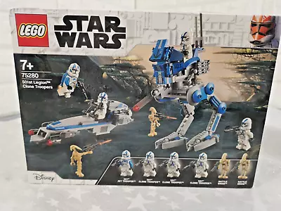 Buy Lego Star Wars 501st Legion Clone Troopers 75280 New/Sealed Retired Set** • 29.99£