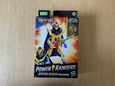 Buy Power Rangers Dino Fury Gold Master Mode Ranger.new • 24.99£