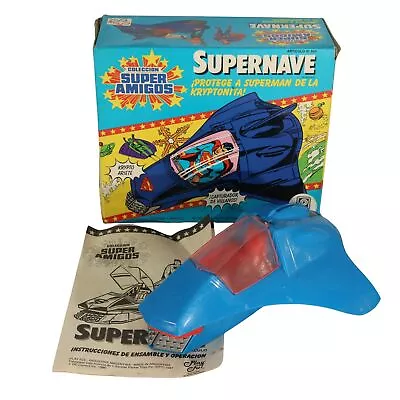 Buy Kenner Super Powers (Play Ful) - Supermobile / Supernave - Loose With Box • 111.27£