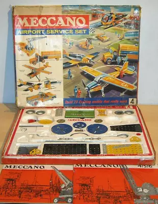 Buy MECCANO Vintage  'AIRPORT SERVICE SET' • 3.99£