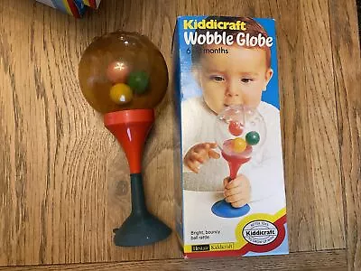 Buy Kiddicraft Fisher Price High Chair Wobble Globe Toy Vintage • 24.99£