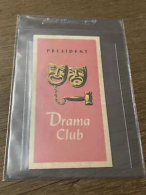 Buy 1961 Mattel Barbie Game Queen Of The Prom Board Game Club President Card RARE • 46.59£