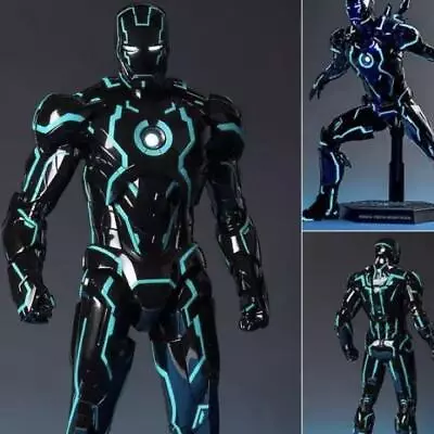 Buy Hot Toys Iron Man 2 Neon Tech Iron Man Mark IV 1/6th Scale Action Figure JP • 339.60£