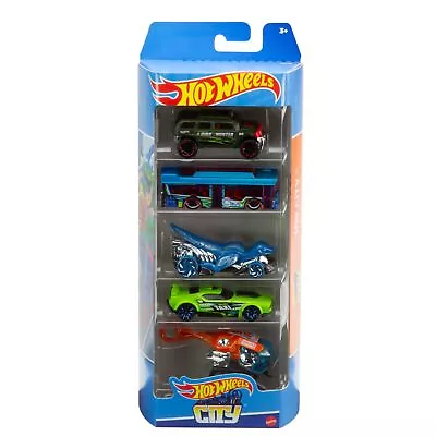 Buy Hot Wheels Set Of 5 Toy Cars, Extreme Race Assorted Styles, Toy Vehicles In 1:64 • 9.99£