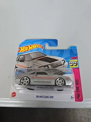 Buy  Hot Wheels The 80s  84 Mustang SVO Silver • 4£