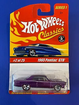 Buy HOT WHEELS Classics 1965 Pontiac GTO, Series 1, 1:64 • 12.99£