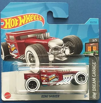 Buy Hot Wheels 2023 Bone Shaker, Maroon, Short Card. • 3.99£