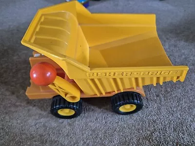 Buy Fisher Price Big Yellow Dumper Truck • 6.50£