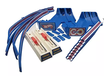 Buy Hot Wheels 70's Thrill Drivers Corkscrew Track Set Incomplete + 2 Random Cars • 25.15£