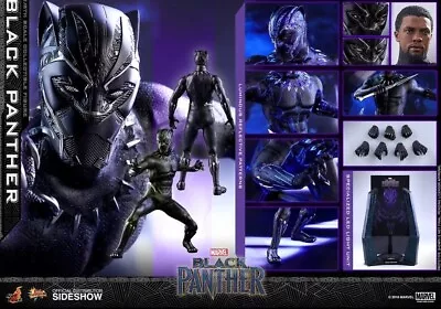 Buy Hot Toys Mms470 Black Panther 1/6 Marvel • 210.30£