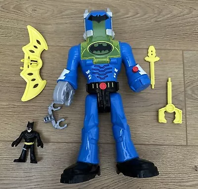 Buy Fisher Price Imaginext DC Super Friends Batman Insider & Exo Suit Robot  • 12.50£