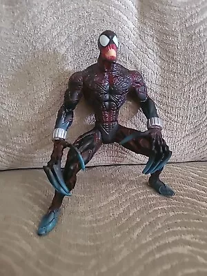 Buy Retro Marvel Legends Spiderman - Spider- Carnage - Along Came A Spider -Toy Biz • 11.99£