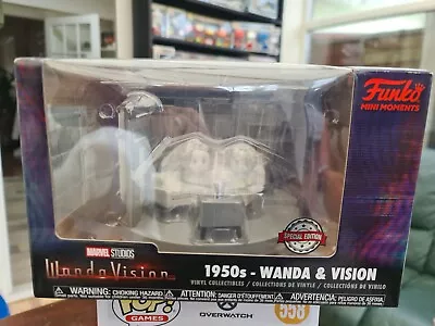 Buy Marvel Funko Mini Moments: WANDAVISION 1950's Wanda & Vision [2021] NEW & SEALED • 14.95£