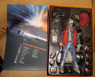 Buy Hot Toys Back To The Future BTTF Marty Mcfly Figure MMS257 Complete Boxed • 289.99£