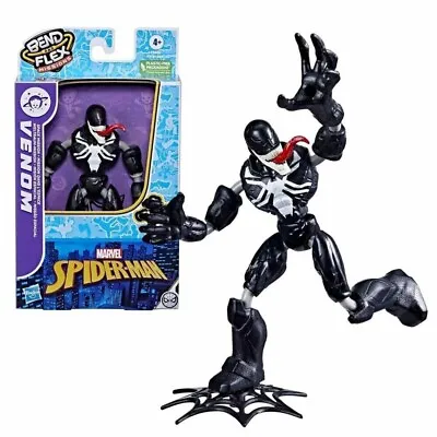 Buy Hasbro Marvel Spider-Man Bend And Flex Missions Venom Action Figure 15 Cm NEW • 9.99£