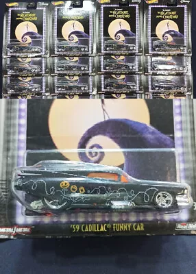 Buy 1pc Hot Wheels Disney The Nightmare Before Christmas 59 CADILLAC CAR Skellington • 13.14£