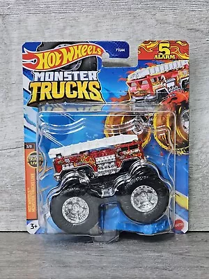 Buy Hot Wheels Monster Trucks Live 1:64 Scale 5 Alarm Fire Truck • 14.99£