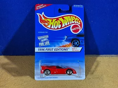 Buy K10-17 Hot Wheels 1996 First Editions - Ferrari F50 - Red - 1996 - #377 - Nib • 14.98£