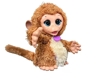 Buy FurReal Friends BABY Giggly Monkey Pet 8” Interactive Toy Working Kids SEE CONDI • 8.99£