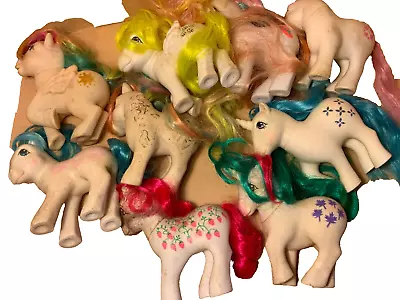 Buy My Little Pony Made In Hong Kong Bundle Toys 1980s Small Horses Some With Horn’s • 49.99£