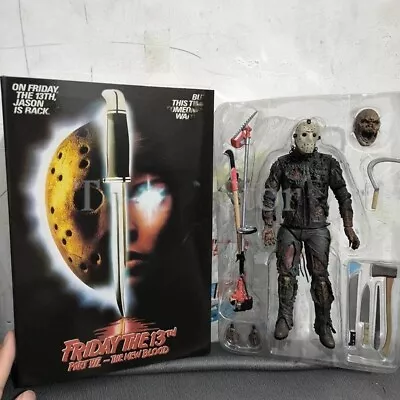 Buy NECA Friday The 13th Jason Voorhees Action Figure Part VII A New Blood 2 Figures • 40£