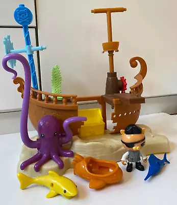 Buy Octonauts Shipwreck Pirate Boat Ship Playset With Kwazii & Toy Accessories • 40£