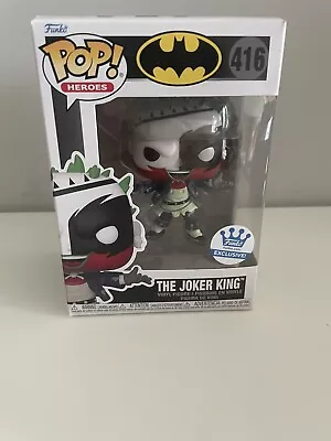 Buy DC Batman #416 The Joker King Funko Shop Exclusive Funko Pop • 8£