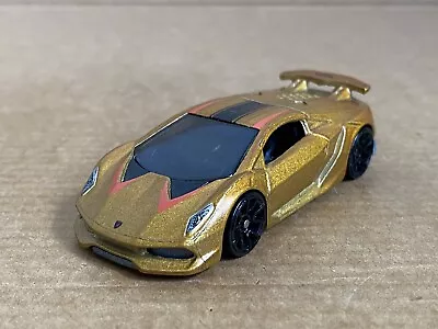 Buy Hot Wheels Lamborghini Sesto Elemento, 1:64, HW Exotics 5 Pack, Rare, Gold • 6£