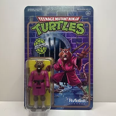 Buy Teenage Mutant Ninja Turtles - TMNT - Super7 Reaction - SPLINTER - • 27.50£