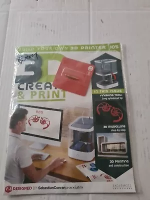 Buy Eaglemoss 3D Printer Create And Print Issue 105 • 9.95£