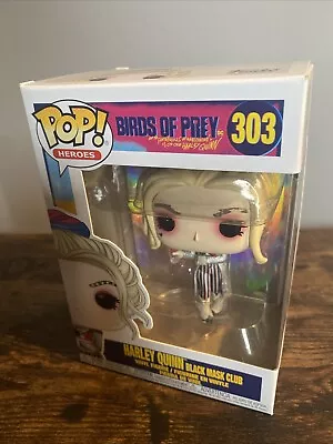 Buy Funko Pop! Movies: Birds Of Prey - Harley Quinn Black Mask Club Vinyl Figure • 4.99£