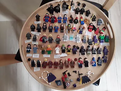 Buy Lego Dc Universe & Marvel Superheroes Minifigures.superman,ironman,batman,spider • 78£