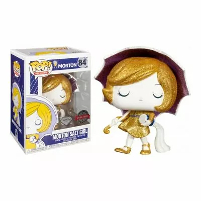 Buy Ad Icons: Morton Salt Girl Diamond Glitter Funko POP! Vinyl • 12£