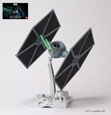 Buy Star Wars Tie Fighter Bandai Plastic Kit 1:72 Model Revell • 45.98£