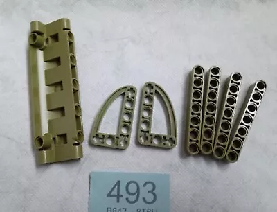 Buy Lego Small Bundle Spare Parts From Set 42110 In OLIVE GREEN Lot 493 • 3.99£