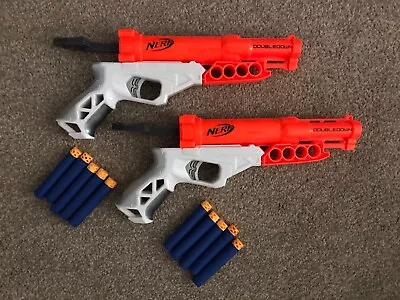 Buy Nerf N-Strike Double Down 2x Blasters With 10 Darts • 10£